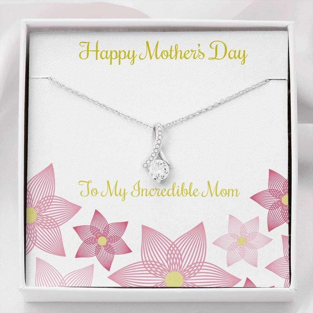 Happy Mother’s Day Alluring Beauty Necklace For Mom