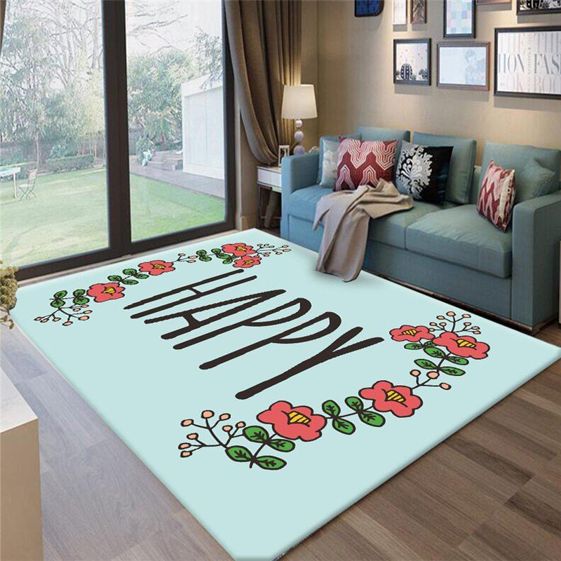 Happy Rectangle Rug