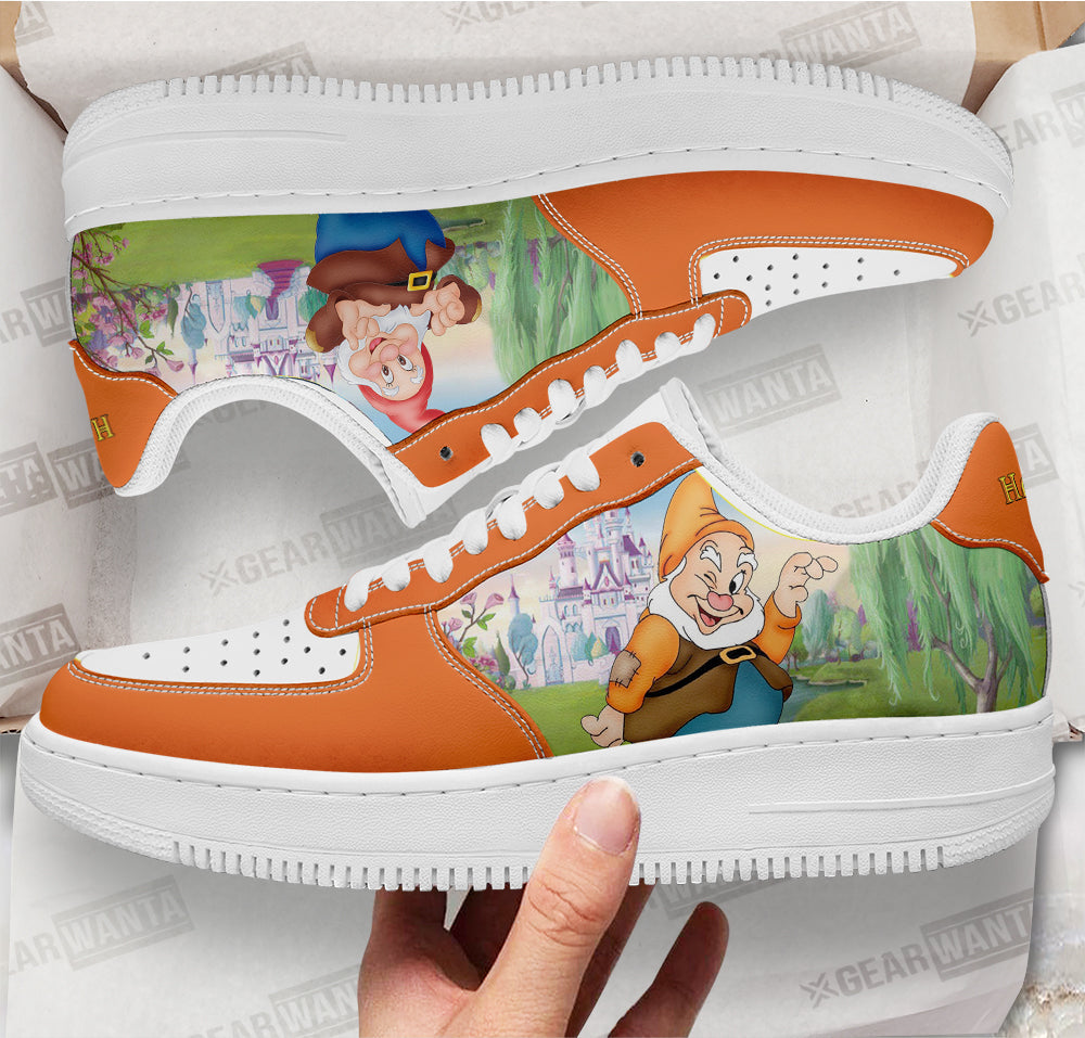 Happy Snow White and 7 Dwarfs Custom Air Sneakers