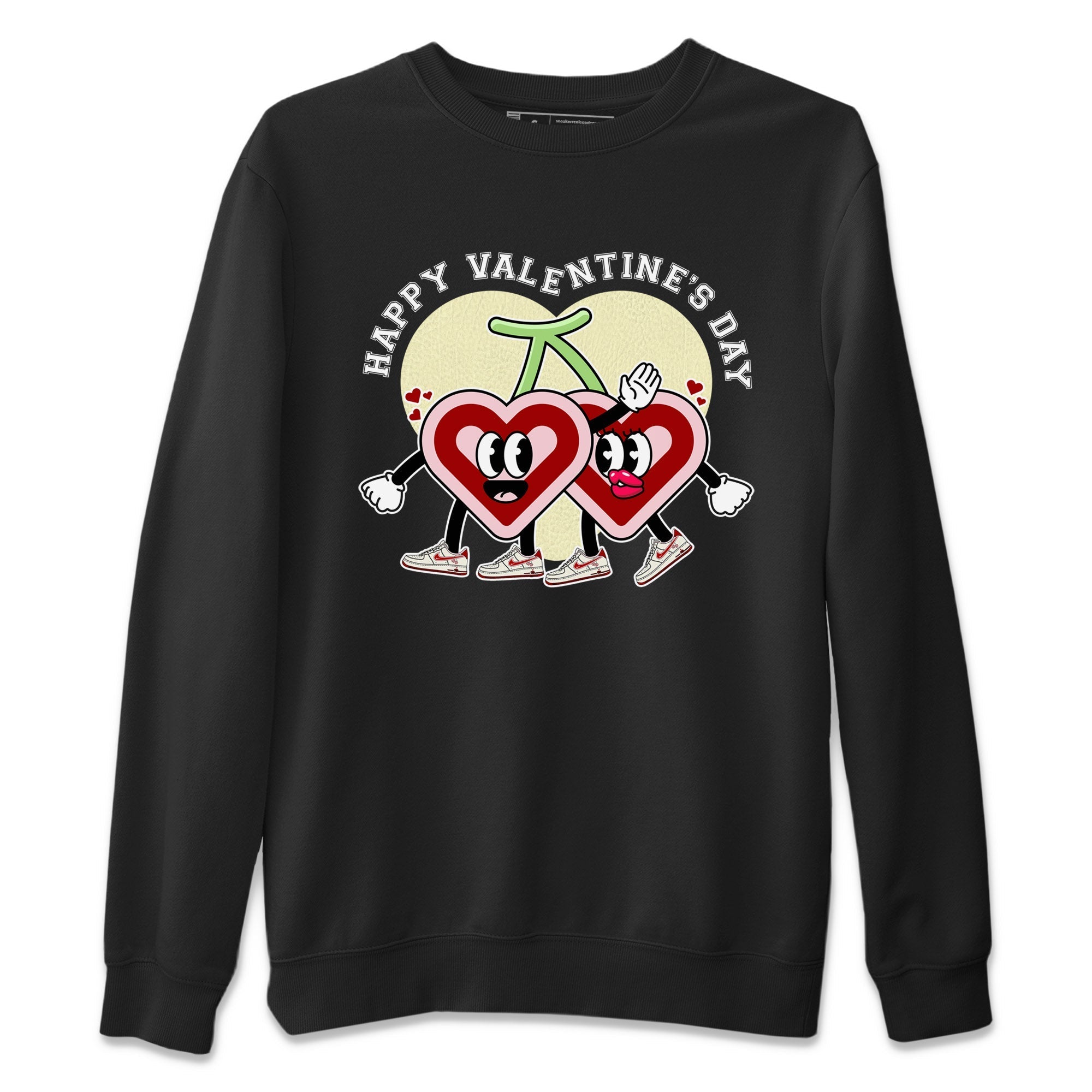 Happy Valentines Day Unisex Sweater – Air Force 1 Valentines Day, Sneakers Matching Sweater