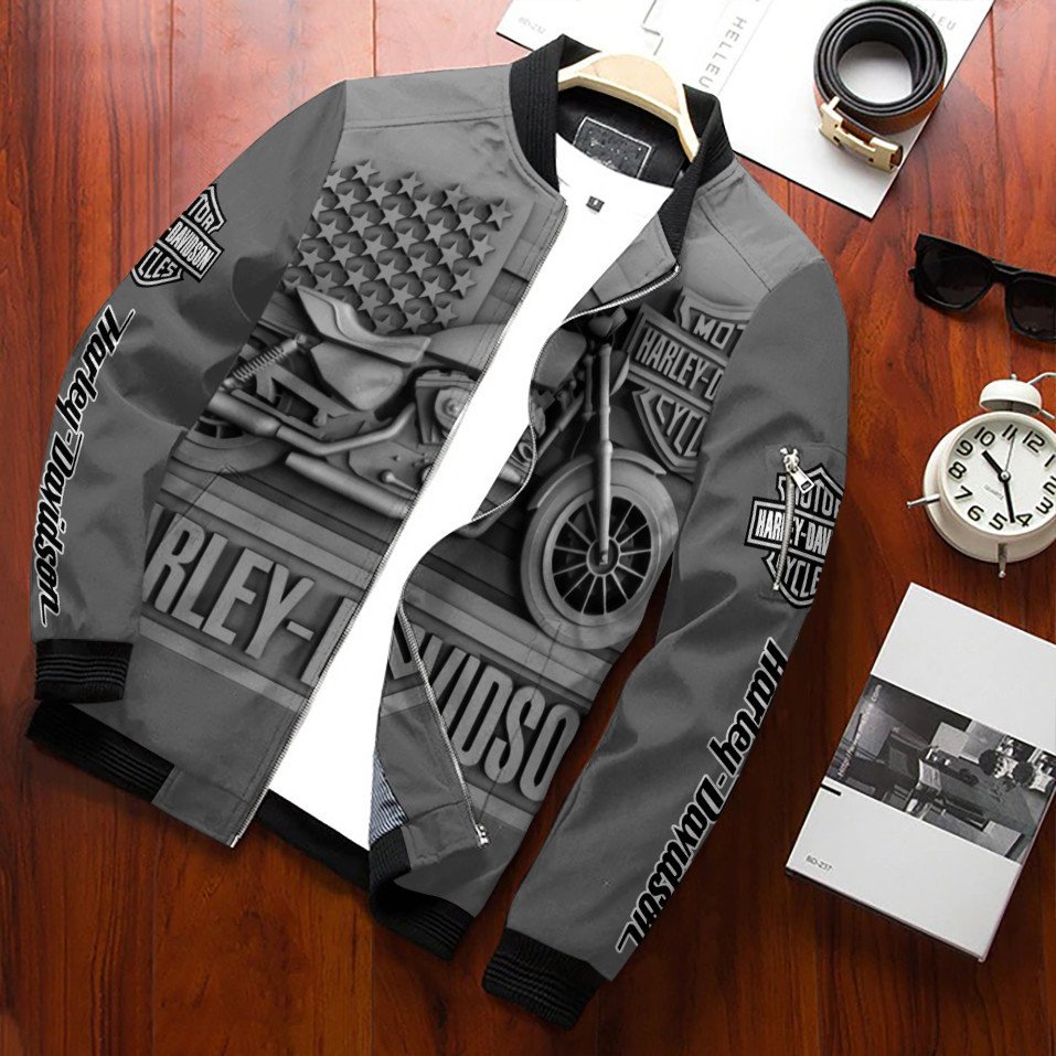 Harley Davidson 3D Printed Bomber Jacket