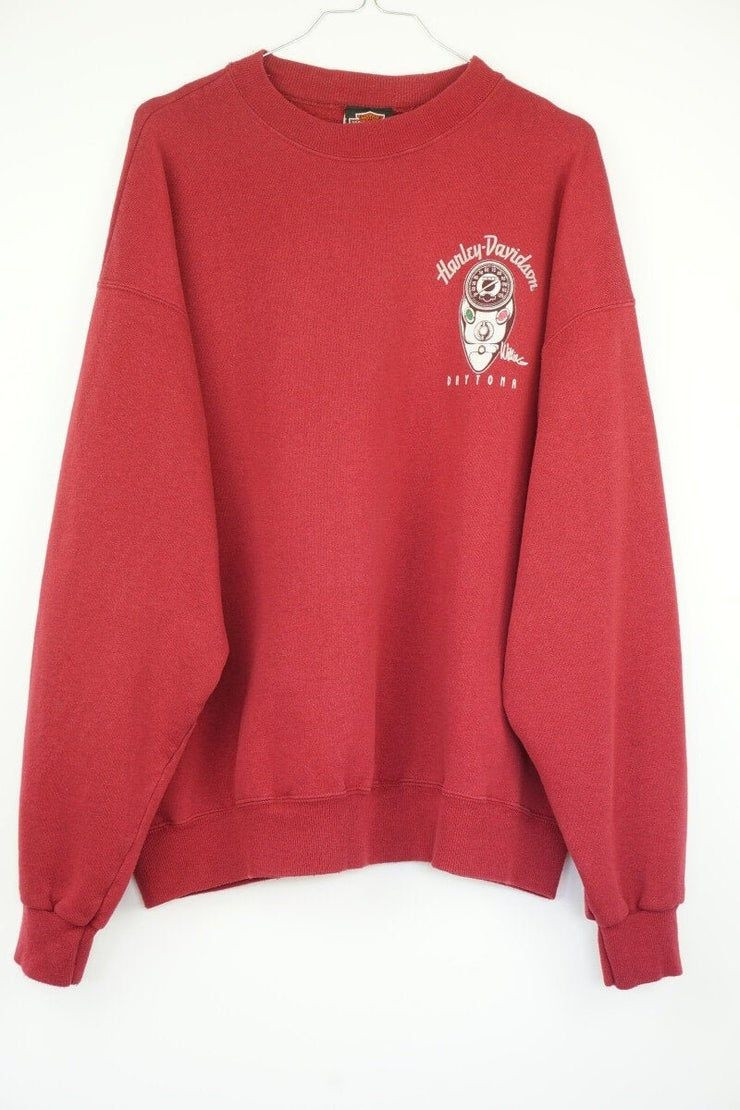 Harley Davidson Vintage Pullover 1995 Daytona – Vtg Sweatshirt Pullover – Original Authentisch 90S Vintage Sweatshirt