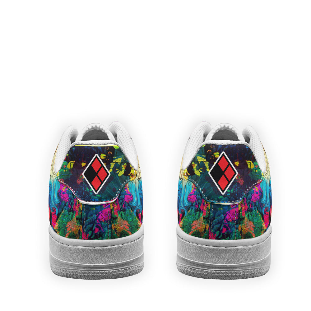 Harley Quinn Air Sneakers Custom For Fans