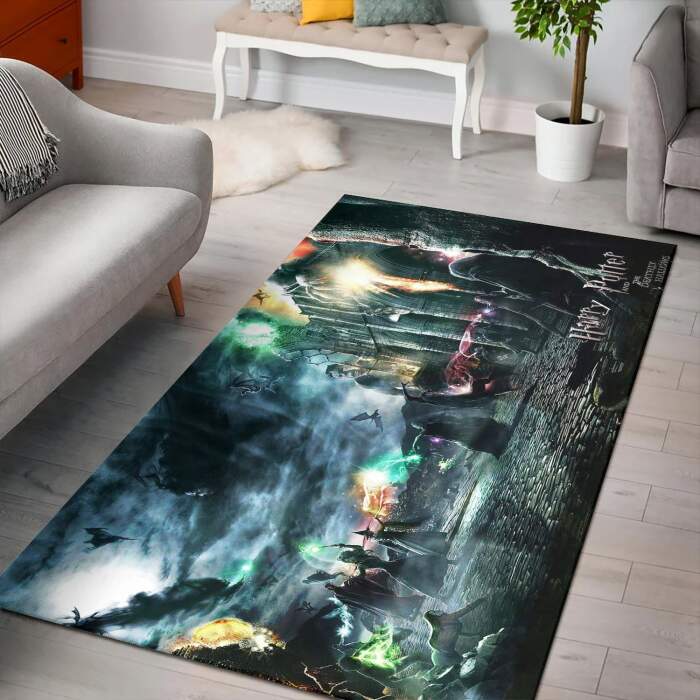 Harry Potter Adventure Witch Rectangle Rug – Custom Size And Printing