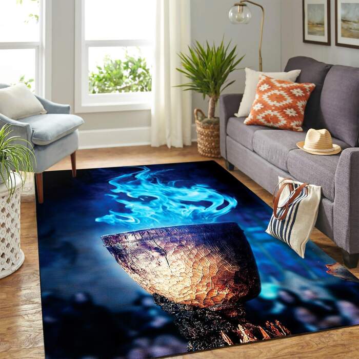 Harry Potter And The Goblet Of Fire Rectangle Rug – Custom Size And Printing