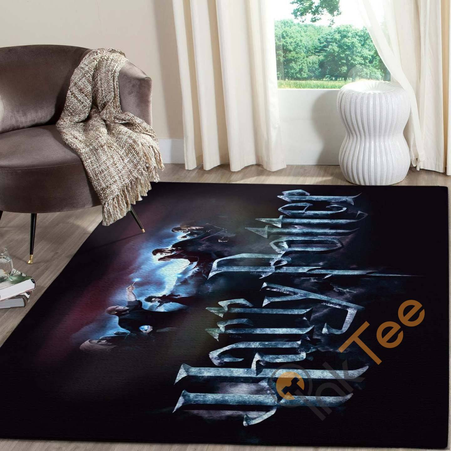 Harry Potter And Voldemort War Living Room Carpet Beautiful Gift For Fan Rectangle Rug