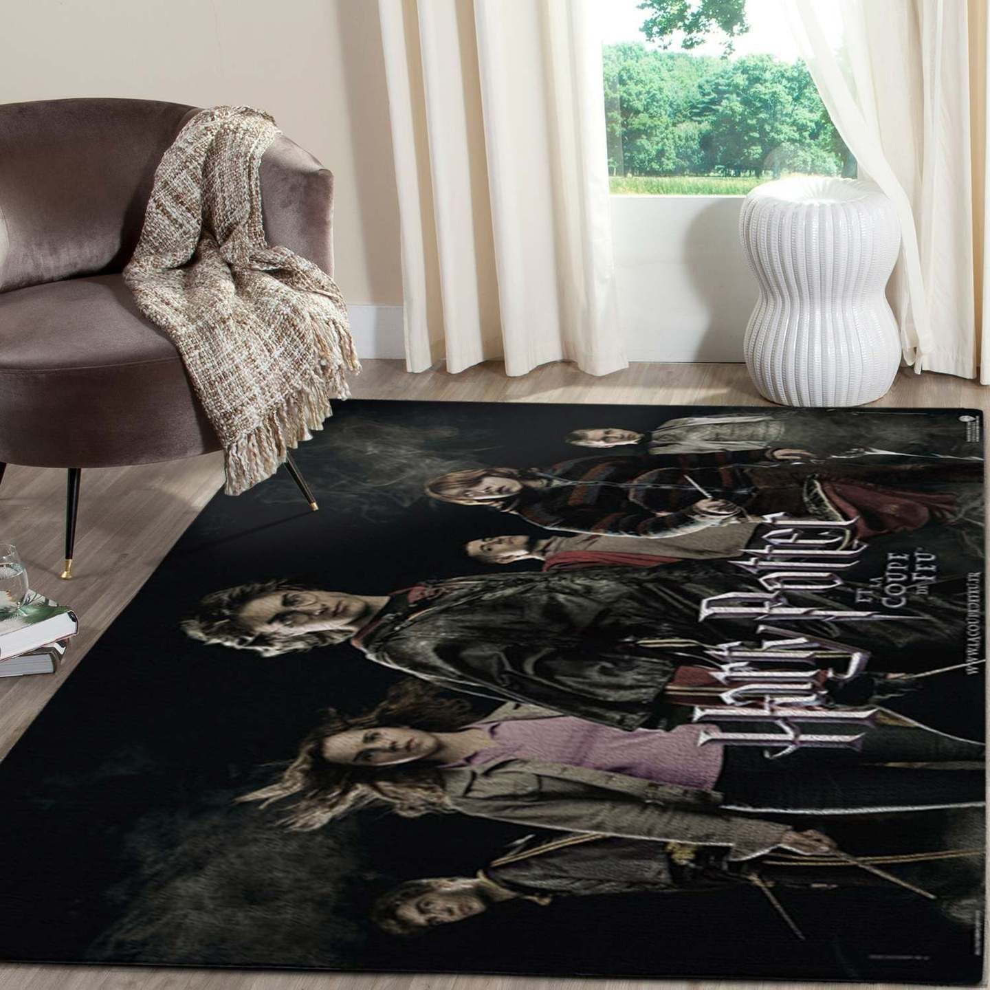 Harry Potter And Witchs Area Rectangle Rug – Custom Size And Printing
