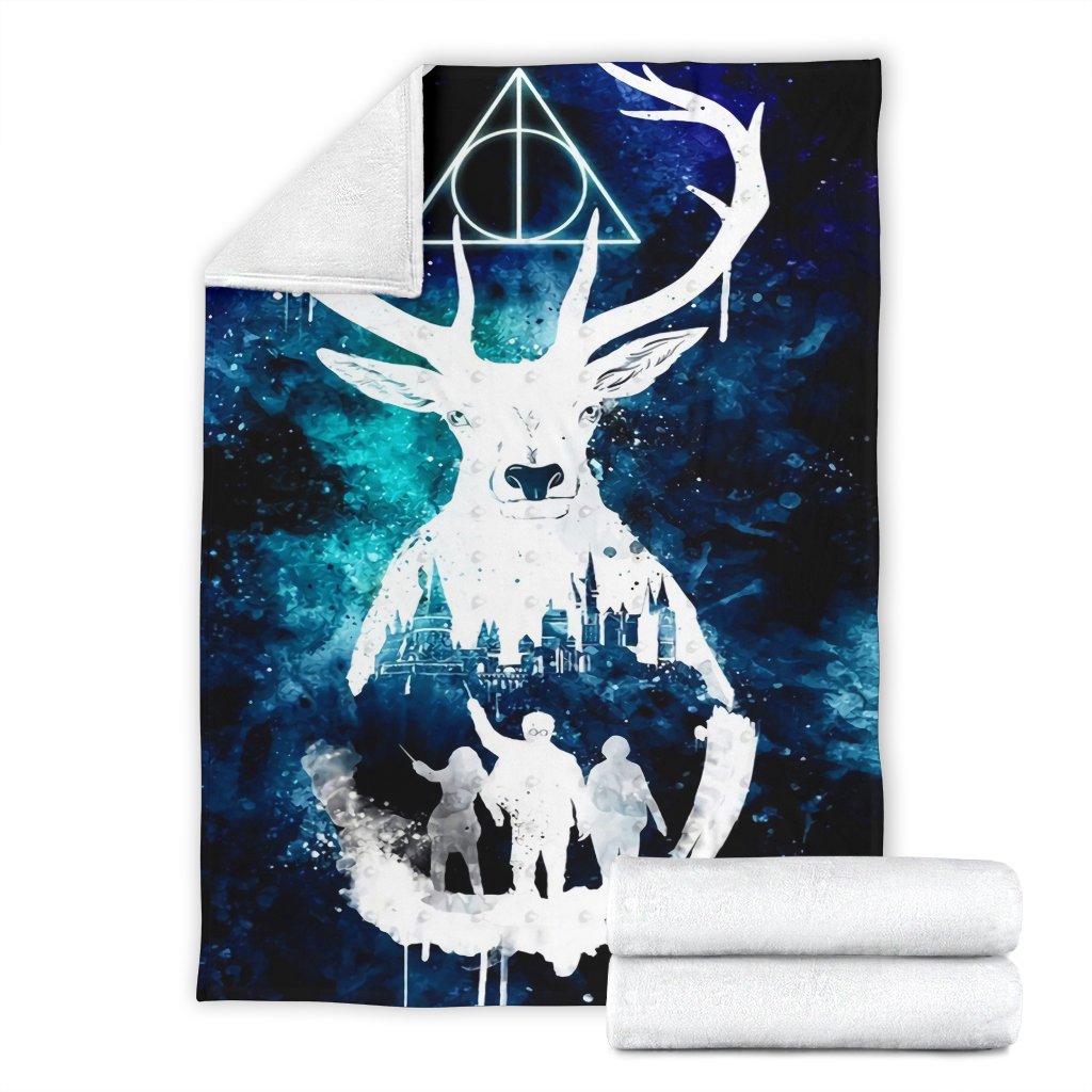 Harry Potter Art Sherpa Blanket Cozy Blanket Fleece Blanket