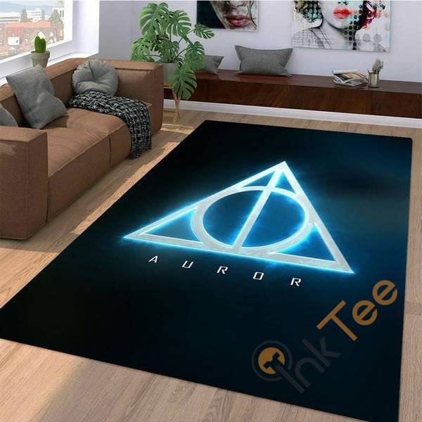 Harry Potter Auror Carpet Living Room Floor Decor Beautiful Gift For Potter’s Fan Hogwarts Rectangle Rug