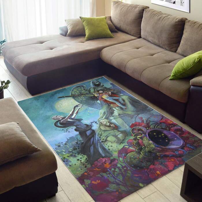 Harry Potter Goblet Of Fire Rectangle Rug – Custom Size And Printing
