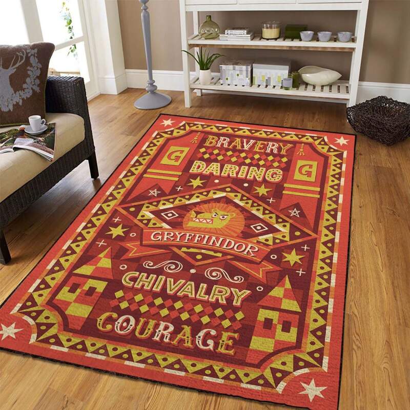 Harry Potter Gryffindor Area Rectangle Rug