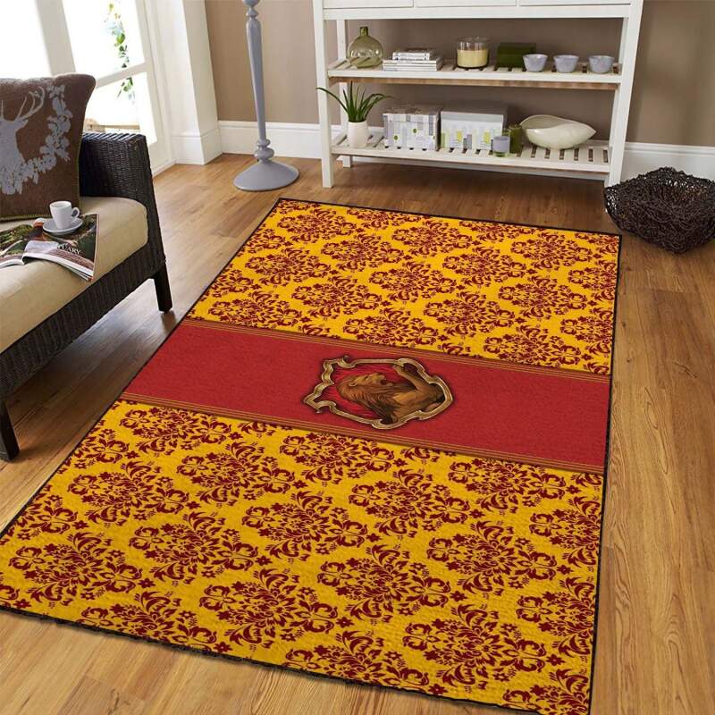 Harry Potter Gryffindor Logo Area Rectangle Rug