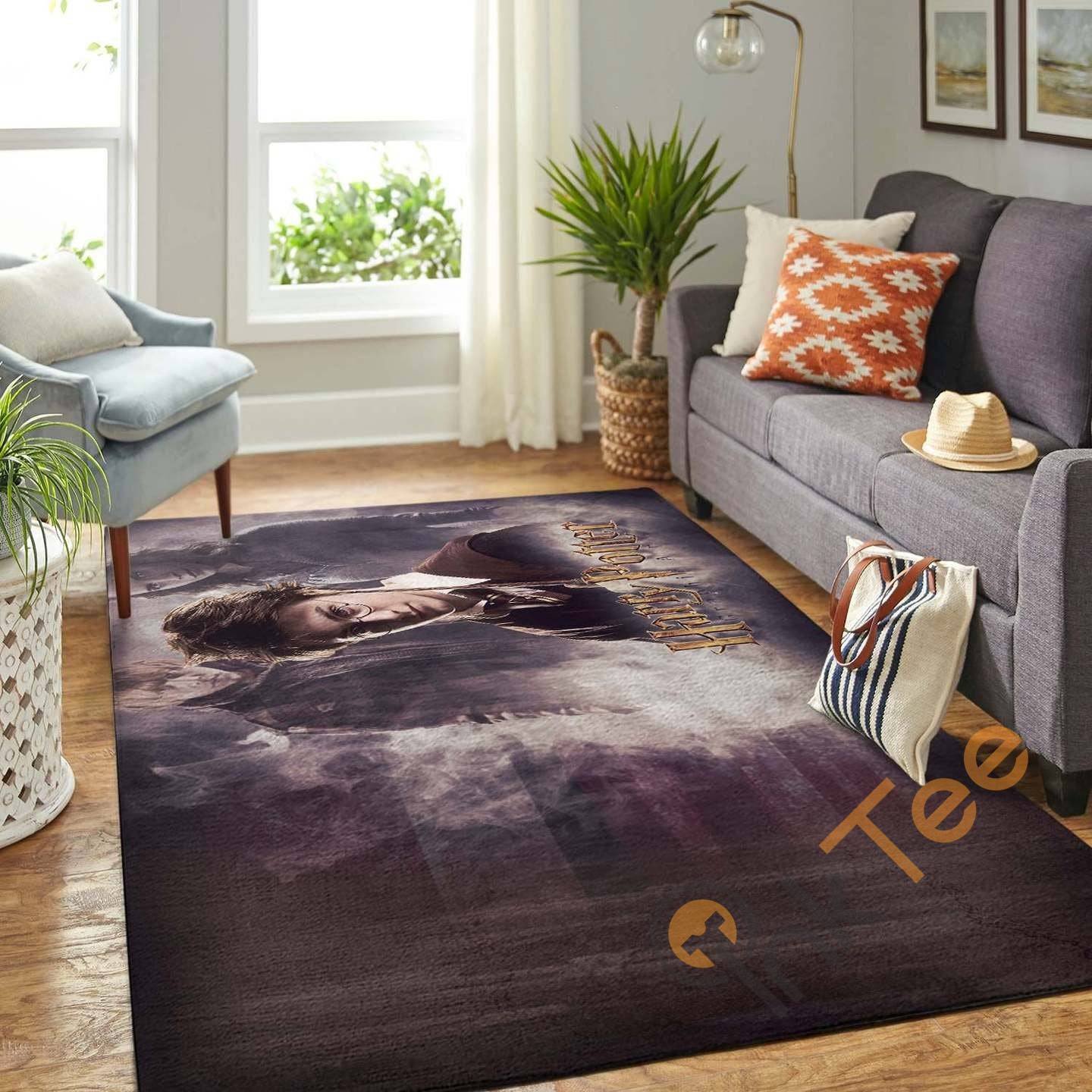 Harry Potter Living Room Carpet Floor Decor Beautiful Gift For Potter’s Fan Hogwart Rectangle Rug
