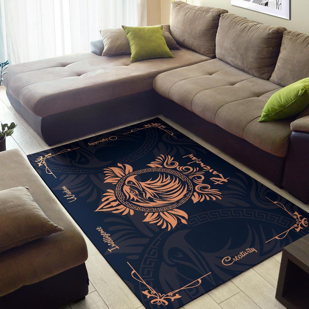 Harry Potter Ravenclaw Logo Area Rectangle Rug – Custom Size And Printing
