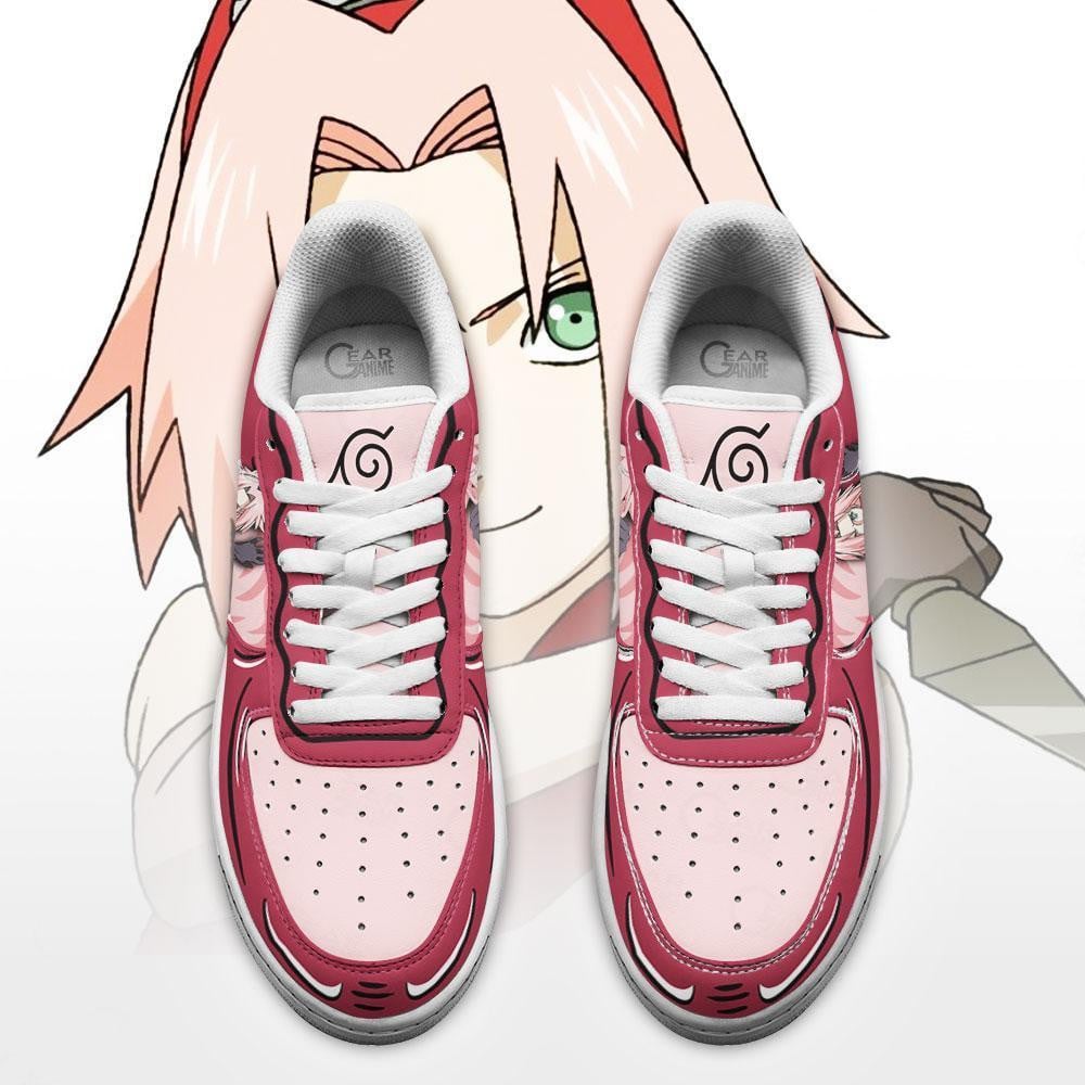 Haruno Sakura Air Sneakers Custom Anime Shoes For Fan