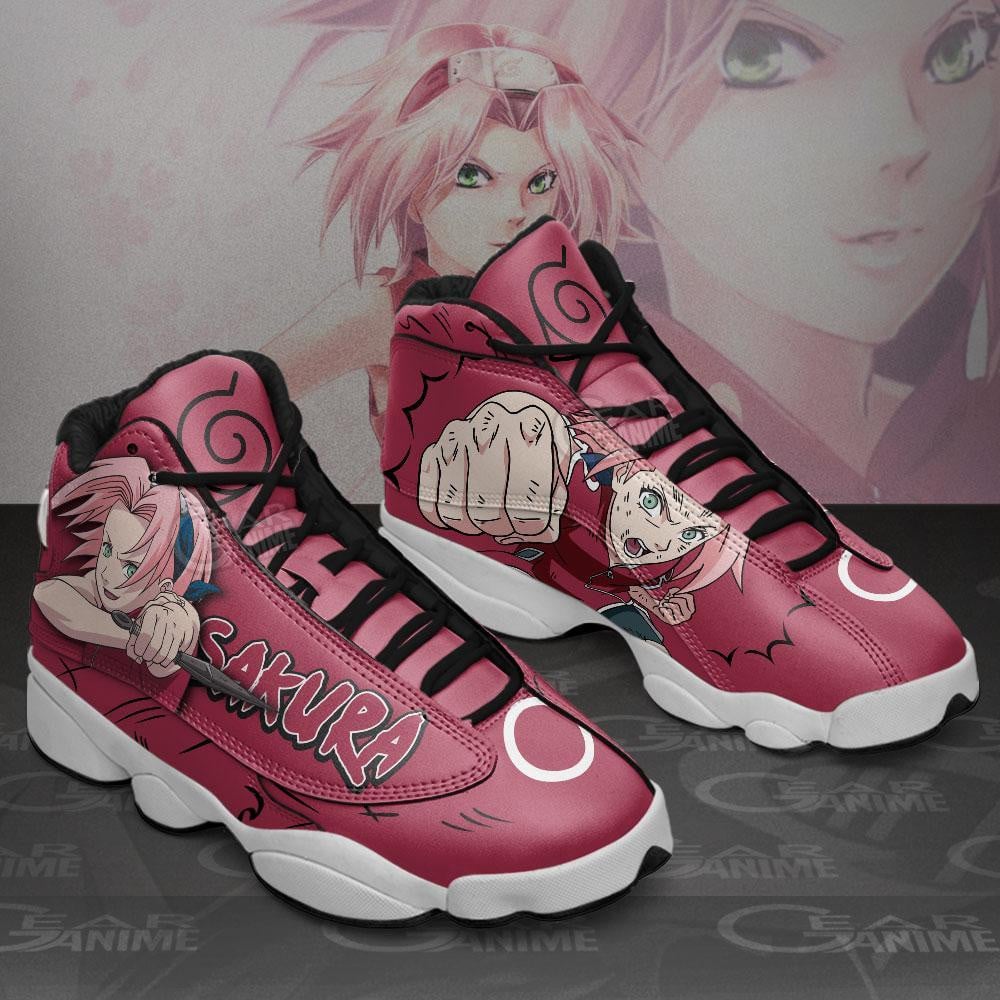 Haruno Sakura JD13 Sneakers Custom Anime Shoes