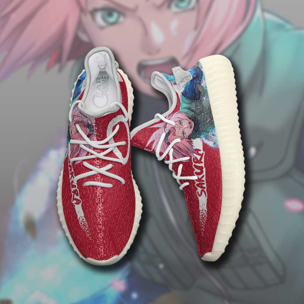 Haruno Sakura Shoes Custom Jounin Anime Shoes TT11