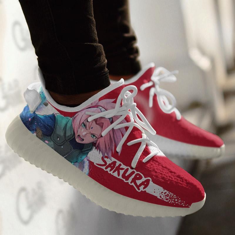 Haruno Sakura Shoes Custom Jounin Anime Shoes TT11