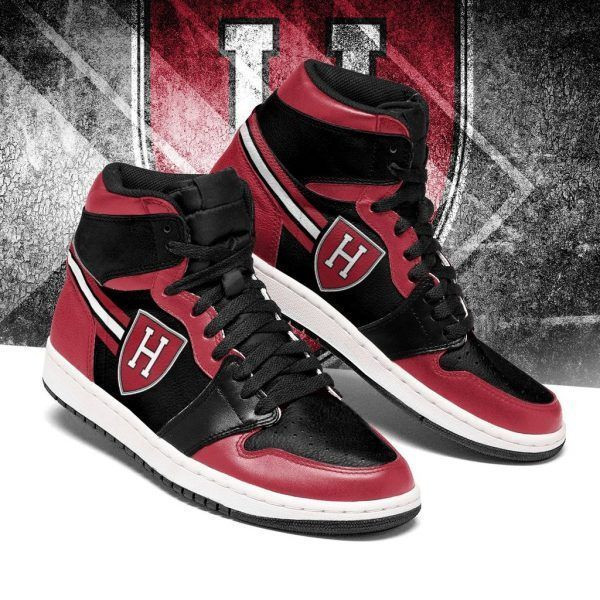 Harvard Crimson NCAA Team Sneakers Gift For Fans High Top Air Jordan Sneaker, Air Jordan Hightop