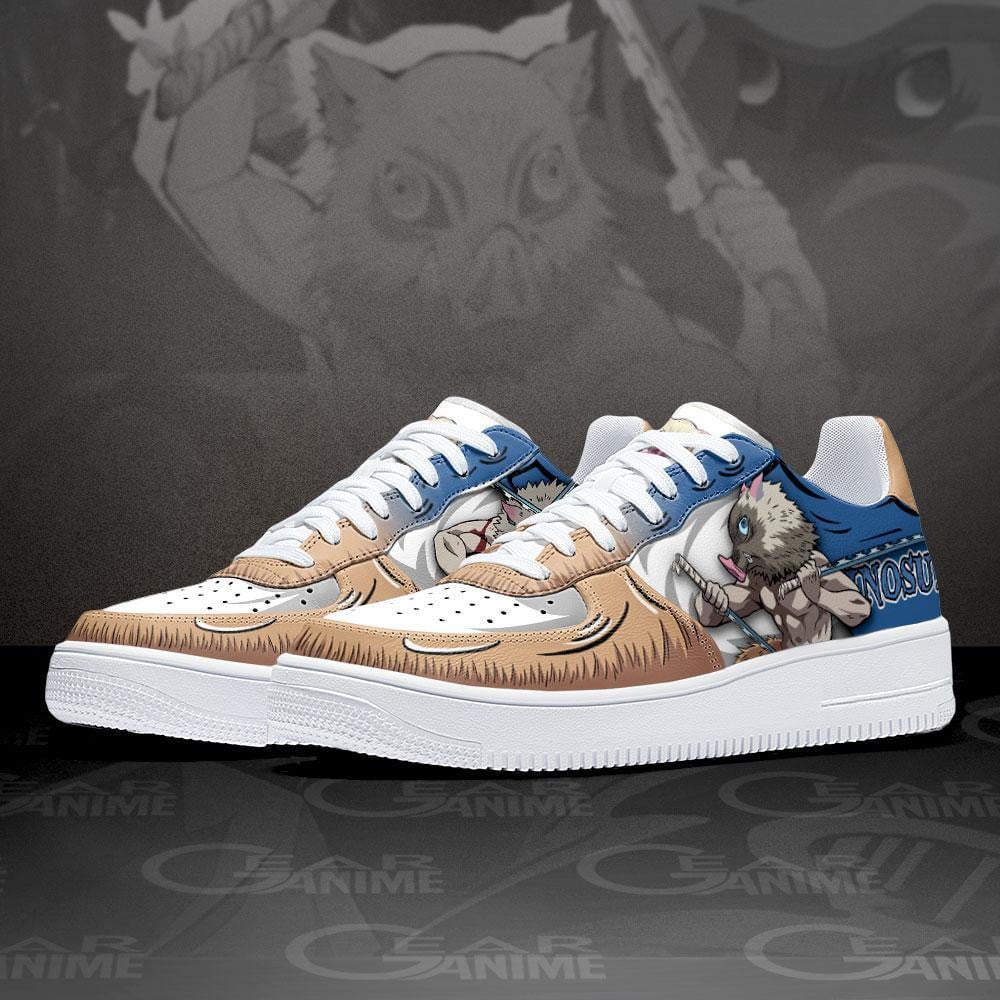 Hashibira Inosuke Air Sneakers Custom Anime Demon Slayer Shoes
