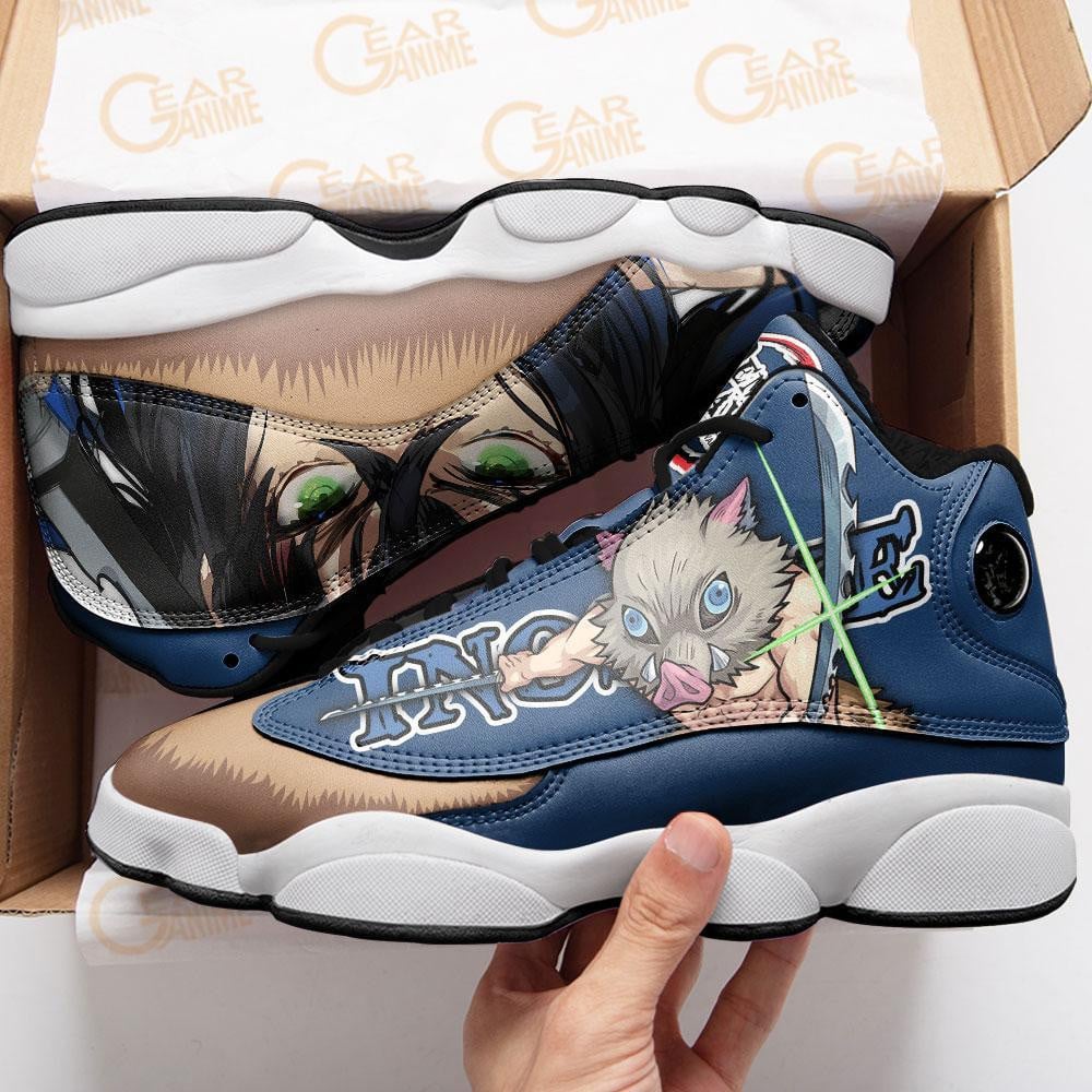 Hashibira Inosuke JD13 Sneakers Custom Anime Demon Slayer Shoes
