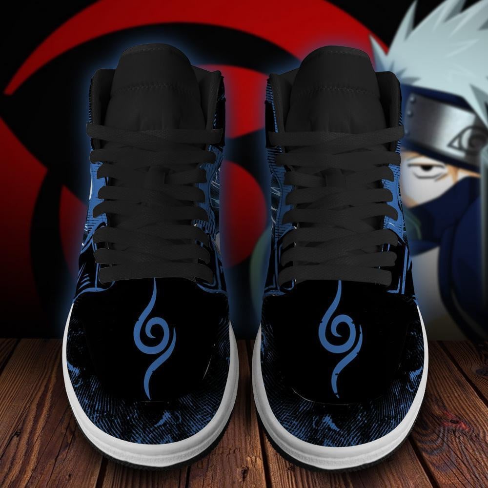 Hatake Kakashi Anime JD1s Sneakers Lightning Blade For Fans, Air Jordan Hightop