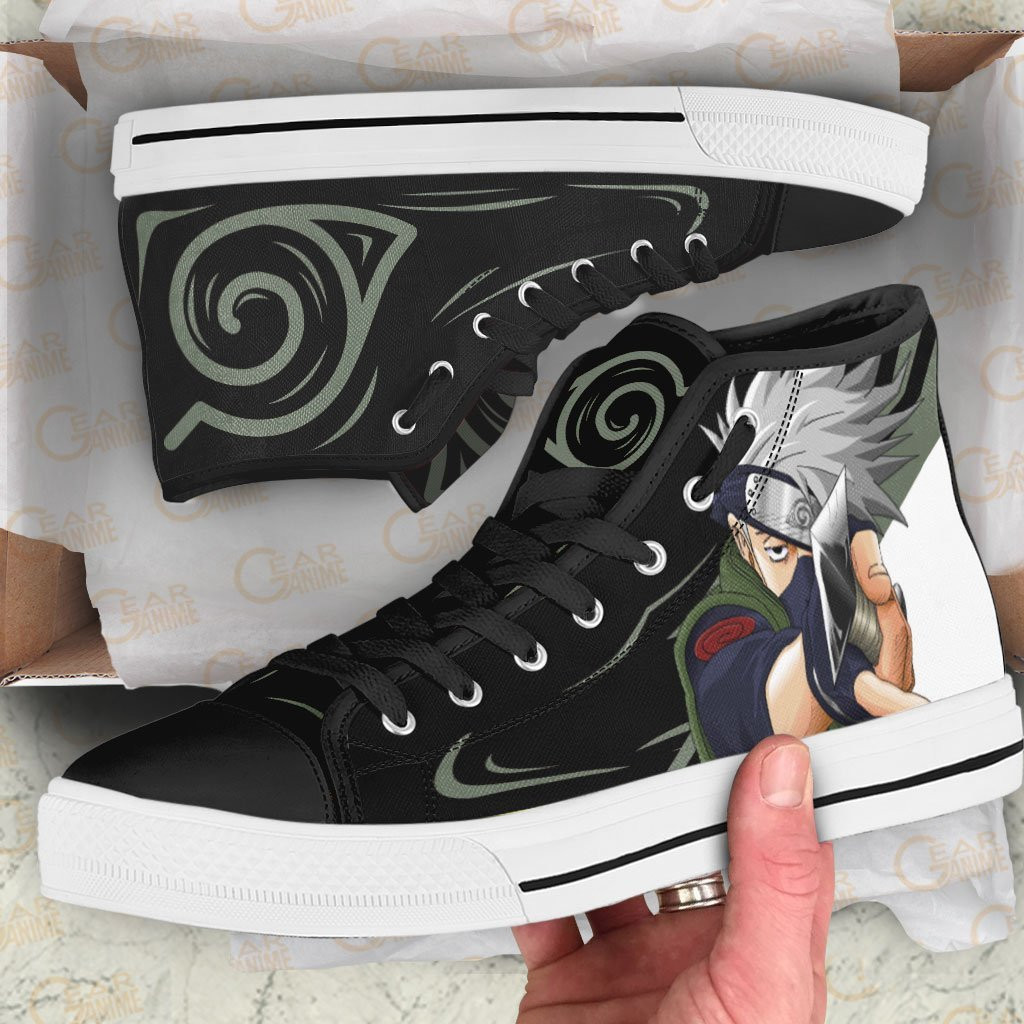 Hatake Kakashi High Top Shoes Custom Anime Sneakers