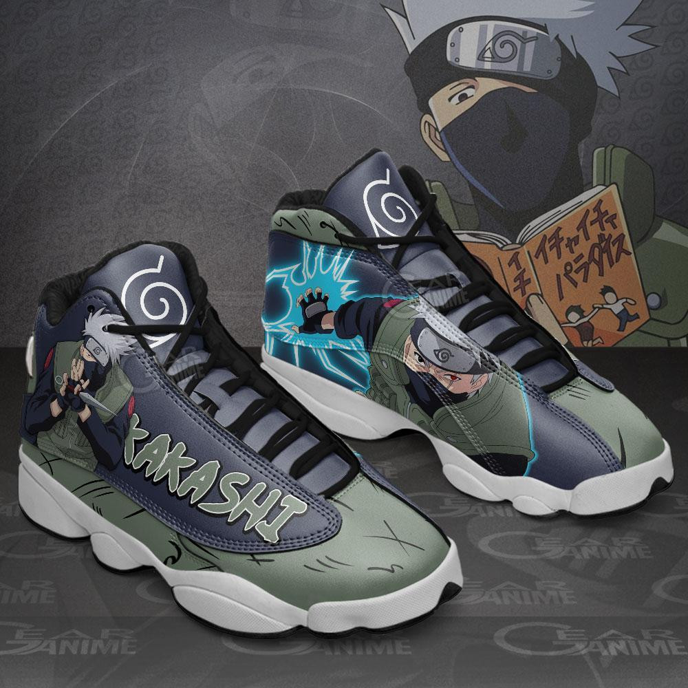Hatake Kakashi JD13 Sneakers Jounin Custom Anime Shoes