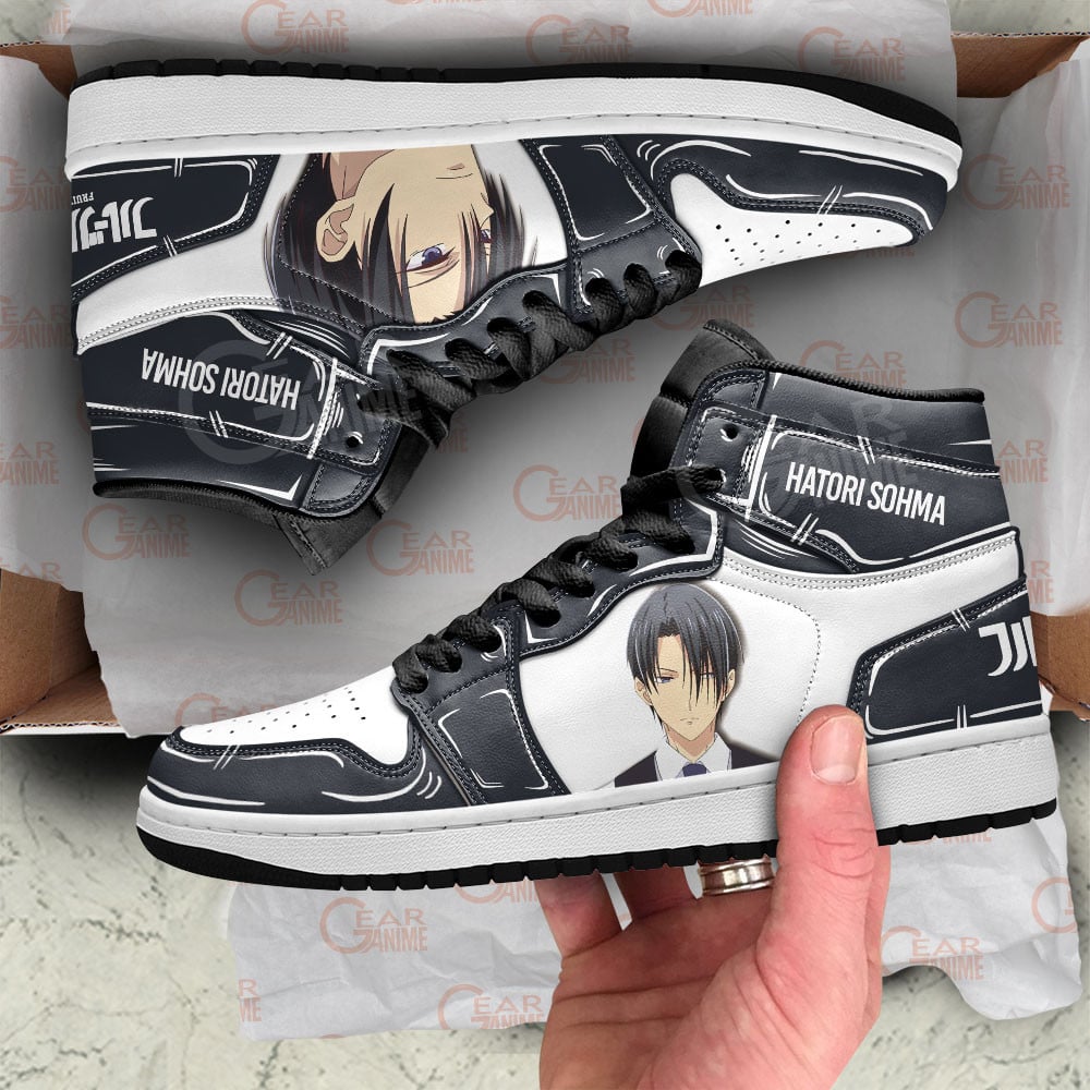 Hatori Sohma JD1s Sneakers Fruits Basket Anime Shoes For Fans, Air Jordan Hightop