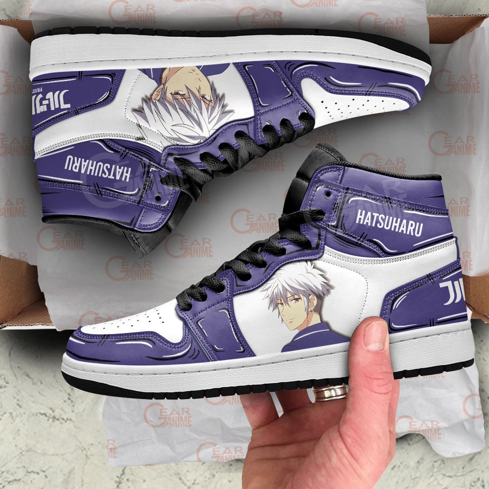 Hatsuharu Sohma JD1s Sneakers Fruits Basket Anime Shoes For Fans, Air Jordan Hightop