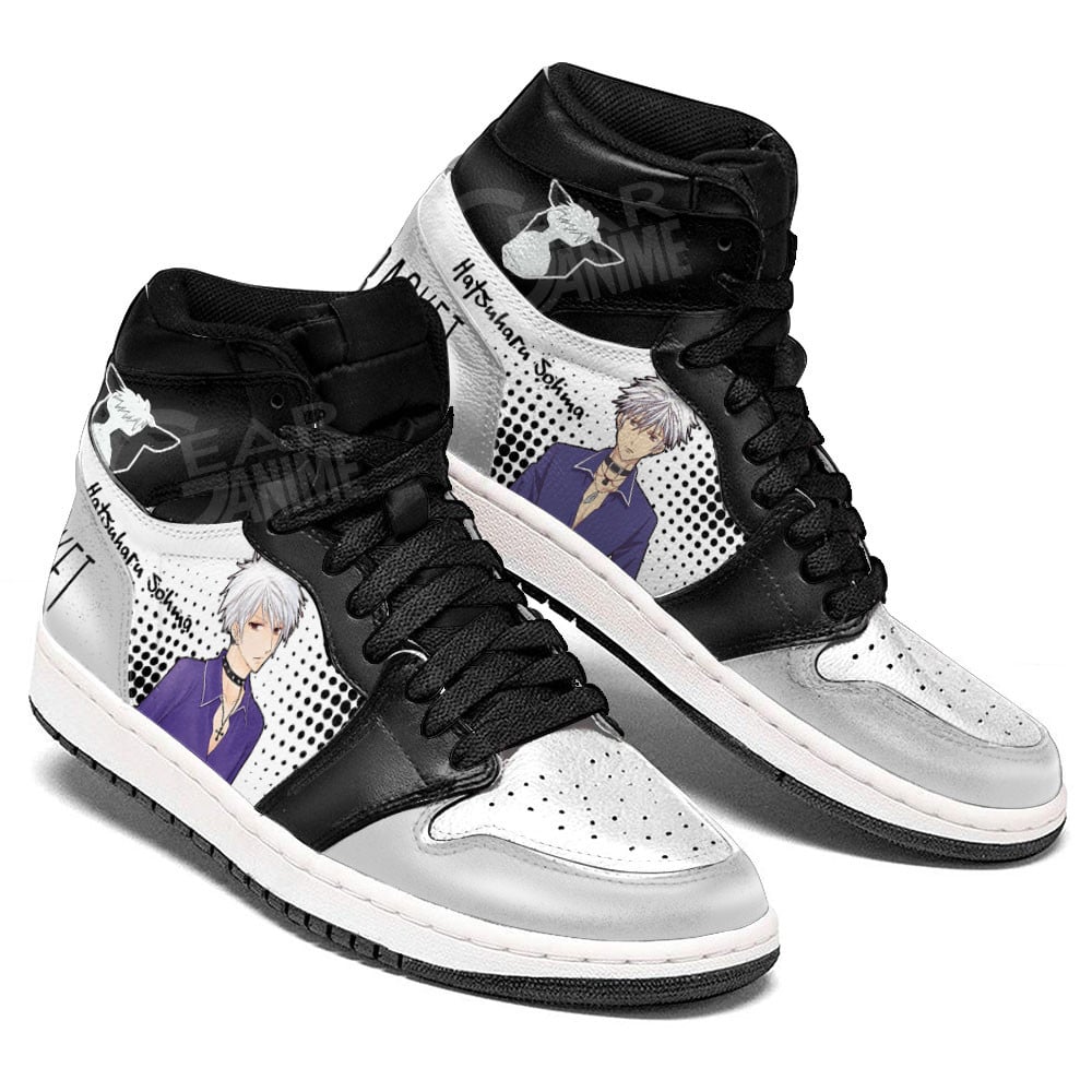 Hatsuharu Souma JD1s Sneakers Fruits Basket Anime Shoes, Air Jordan Hightop