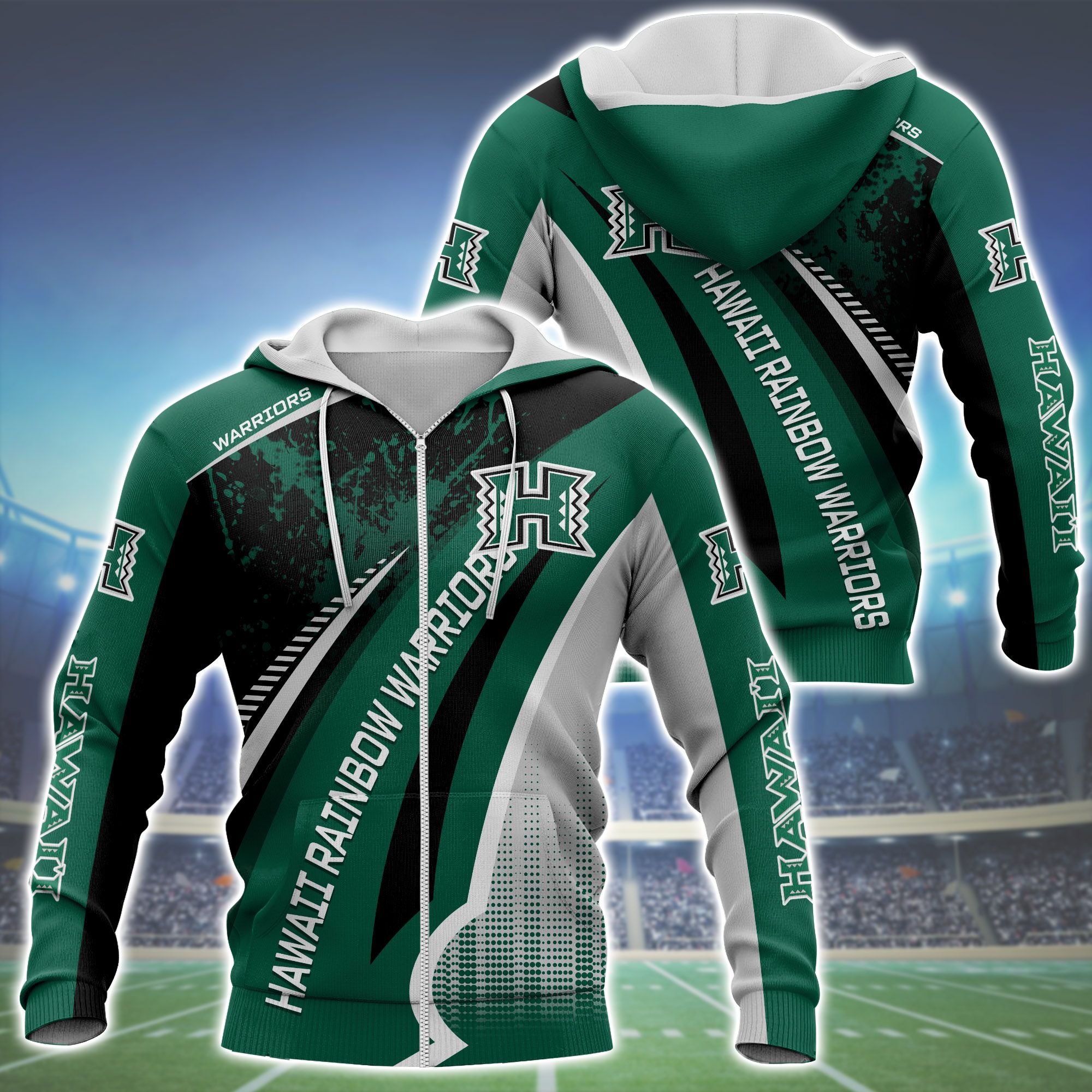 Hawaii Rainbow Warriors NCAA3 Hoodie For This Season Gift For Sport Lovers