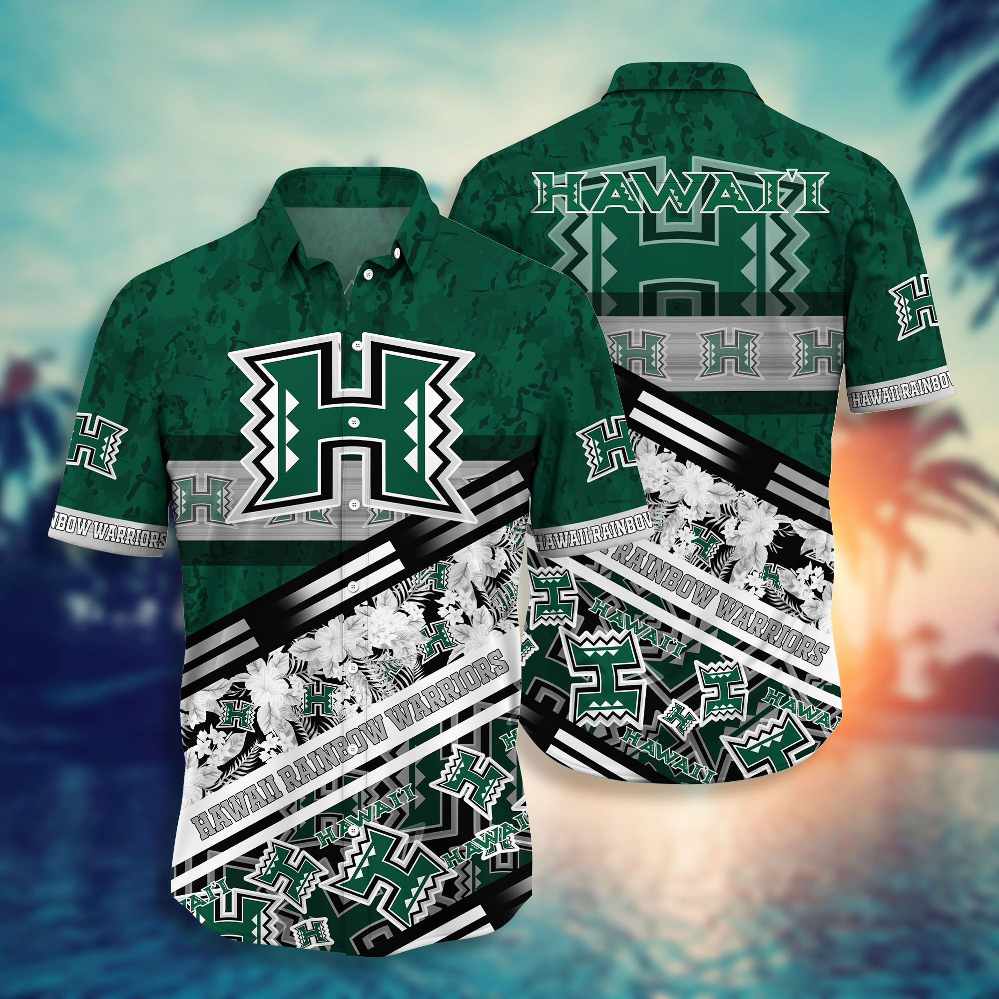 Hawaii Rainbow Warriors NCAA -Hawaii Shirt Style Hot Trending Summer-Hawaiian