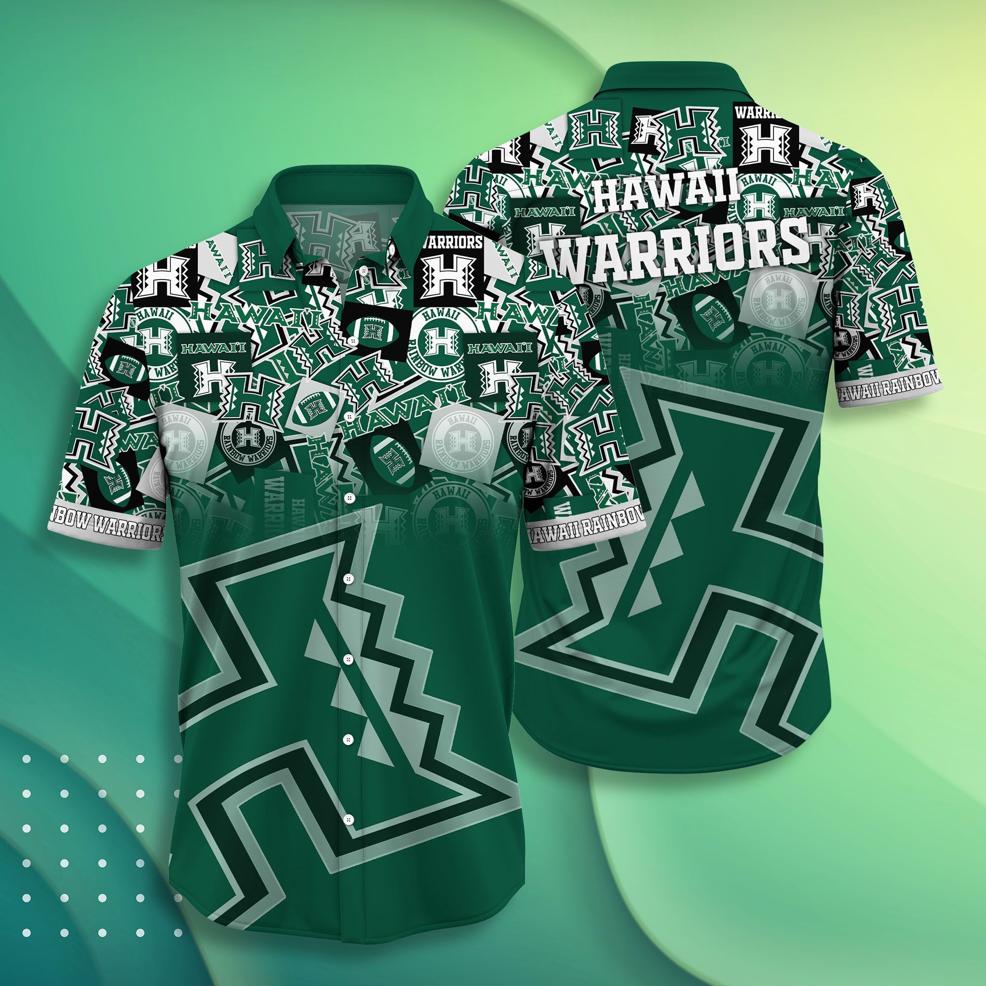 Hawaii Rainbow Warriors NCAA -Hawaii Shirt Style Hot Trending Summer-Hawaiian NACC