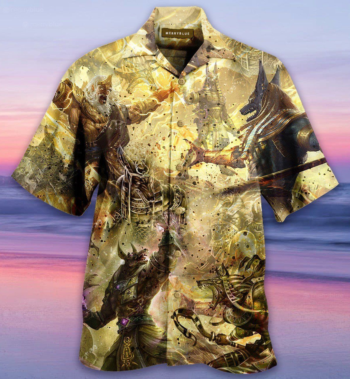 Hawaii Shirt Anubis God Of The Dead