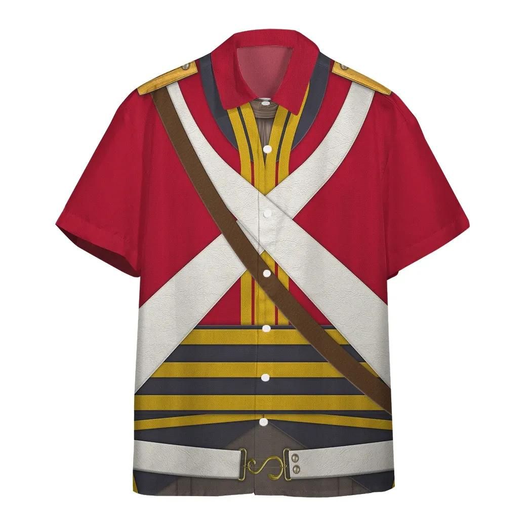 Hawaii Shirt British 2Nd Heavy Dragoon Custom