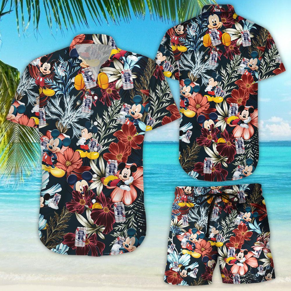 Hawaii Shirt Disney Mickey Vintage Cotton