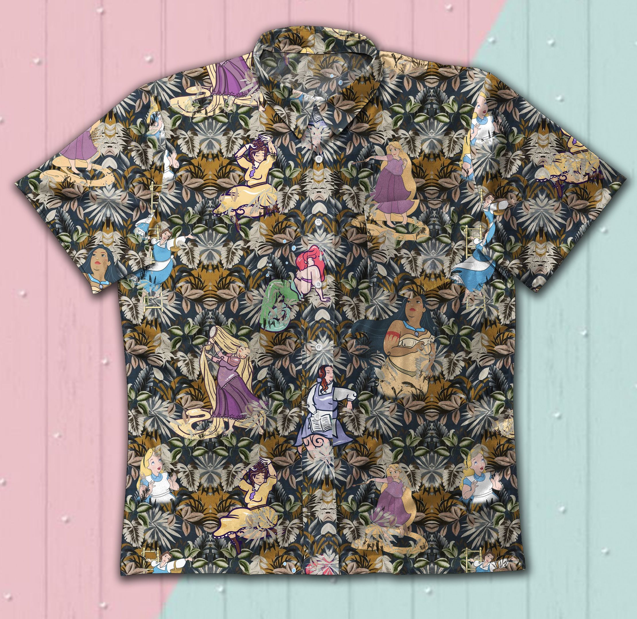 Hawaii Shirt Disney Vintage Cotton