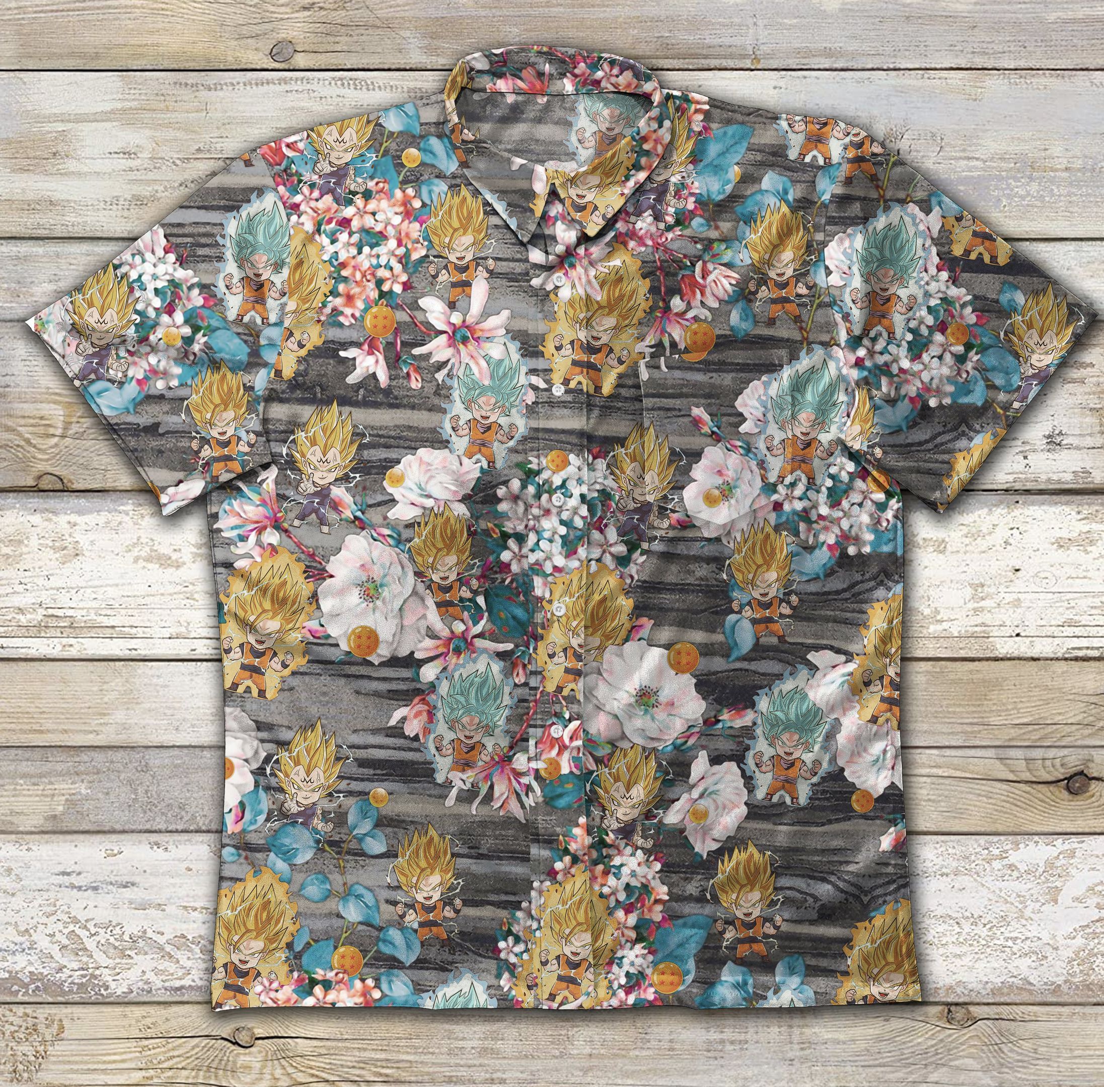 Hawaii Shirt Dragon Ball Vintage