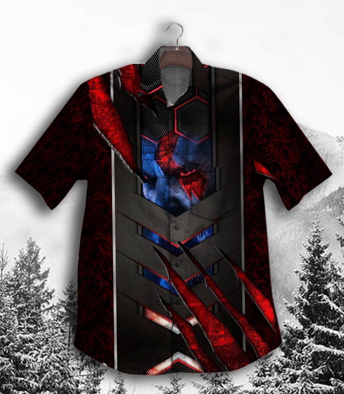 Hawaii Shirt God Of War