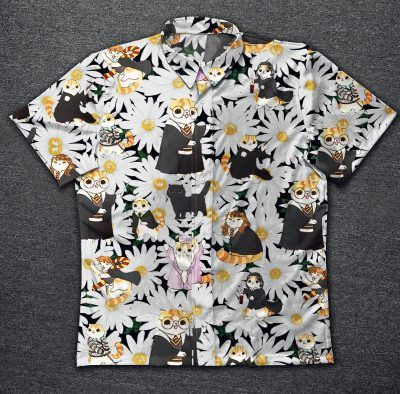 Hawaii Shirt Harry Potter Vintage Cotton Mens