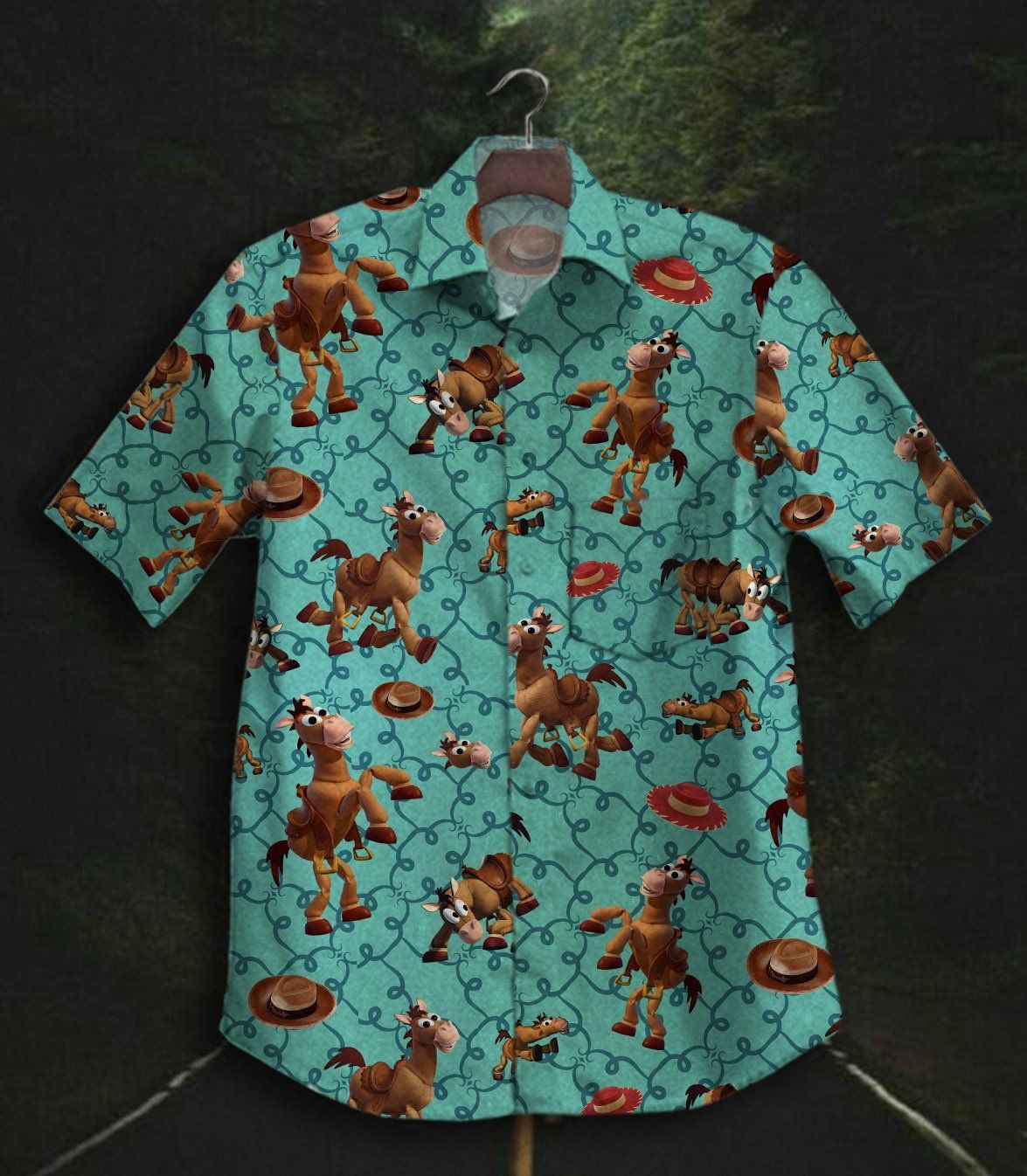 Hawaii Shirt Horse Toy Story Vintage