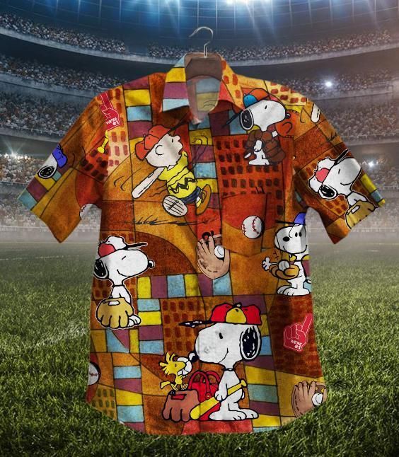 Hawaii Shirt Hot Baseball Snoopy Vintage