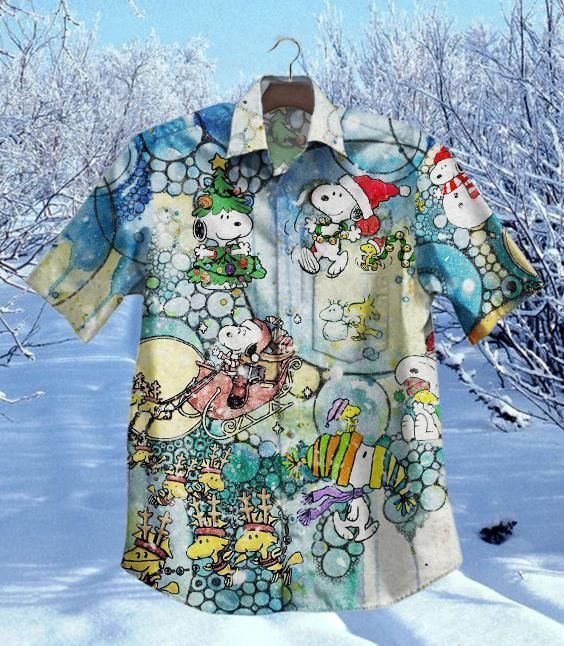 Hawaii Shirt Hot Christmas Snoopy Vintage