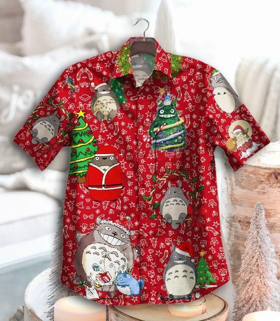 Hawaii Shirt Hot Christmas Totoro Vintage