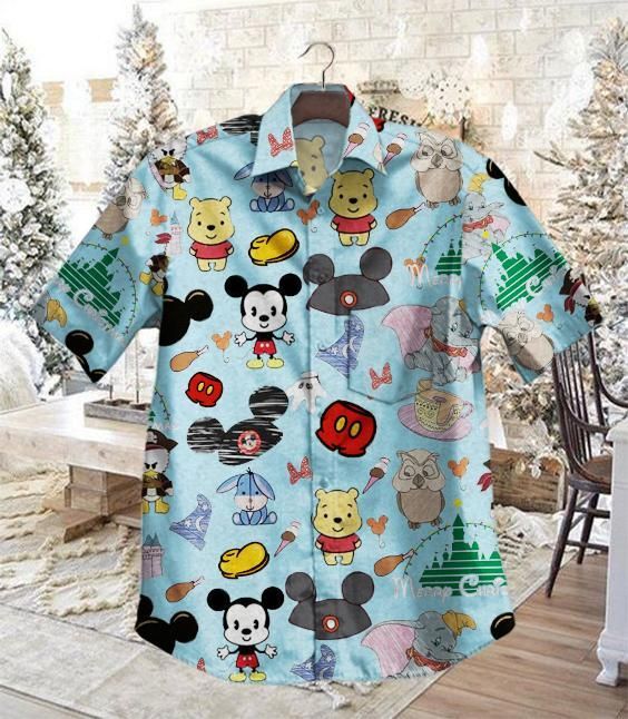 Hawaii Shirt Hot Disney Christmas Vintage