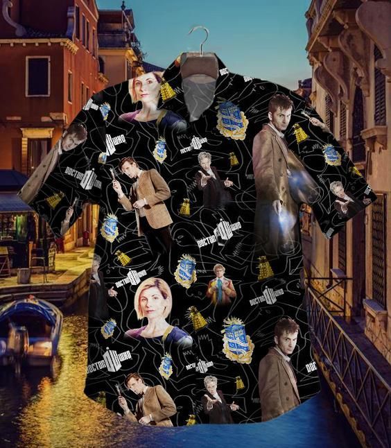 Hawaii Shirt Hot Doctor Who Vintage