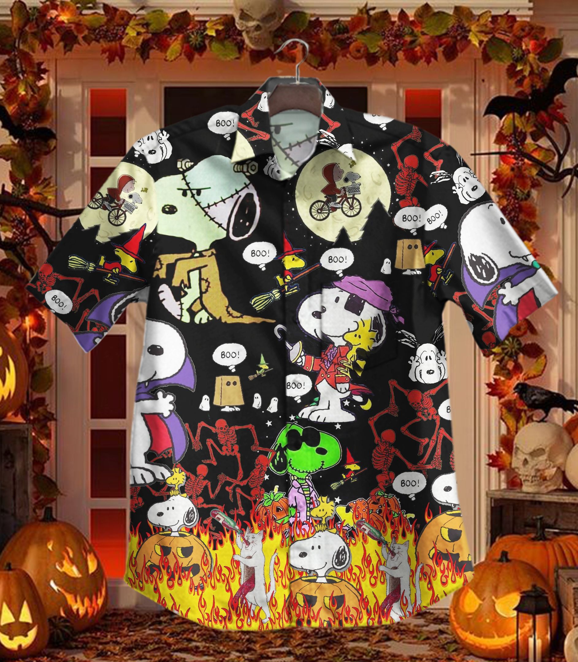 Hawaii Shirt Hot Halloween Snoopy Vintage