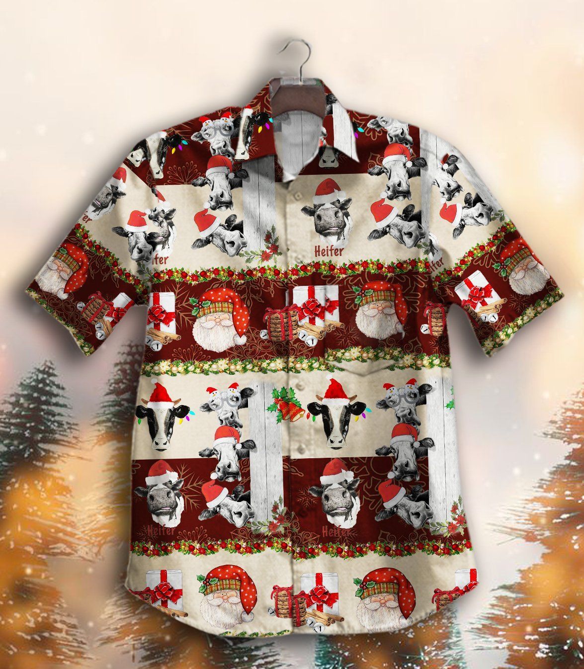 Hawaii Shirt Hot Heifer And Noel Gtv Hawaiian Shirt