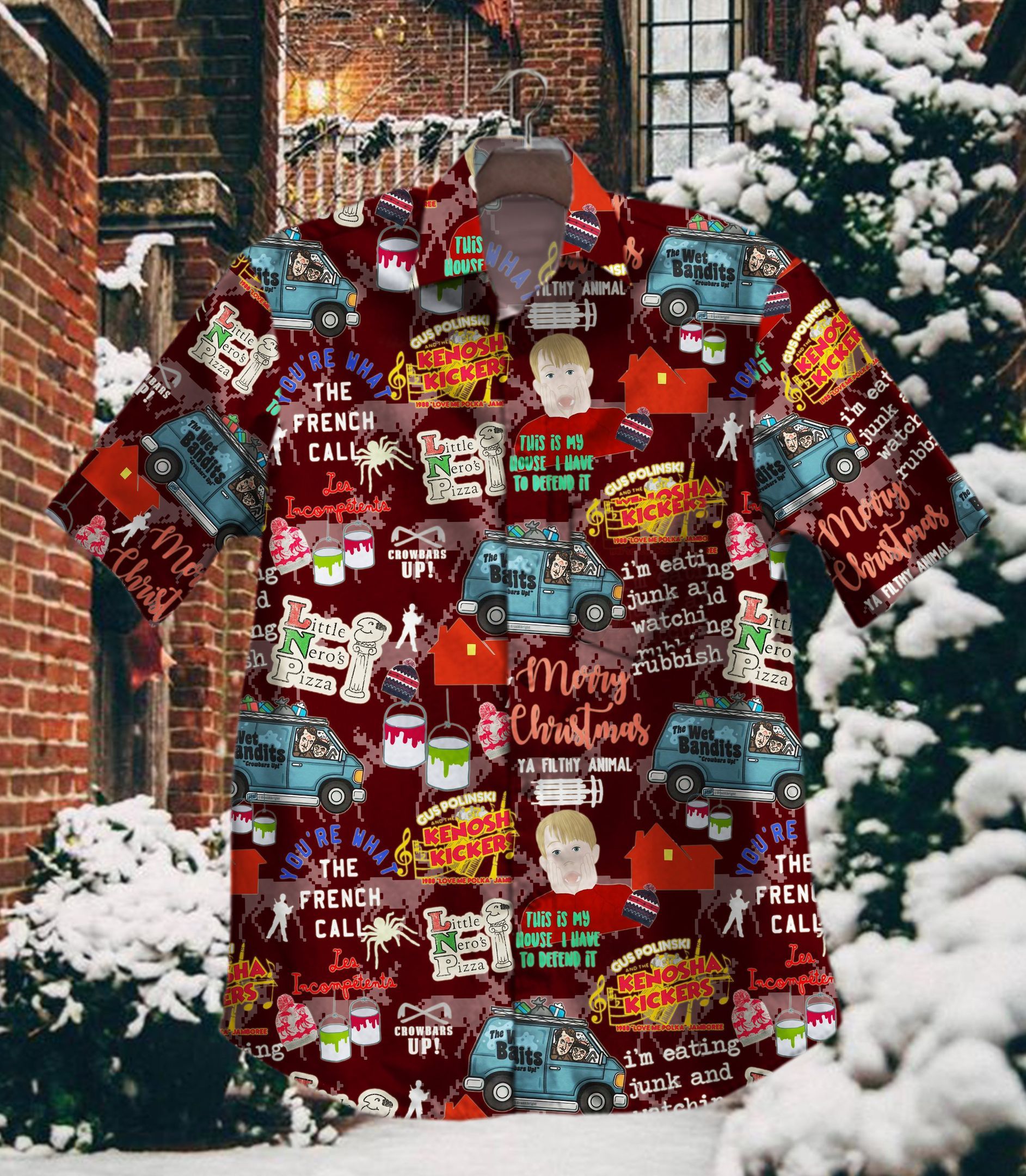 Hawaii Shirt Hot Home Alone Vintage
